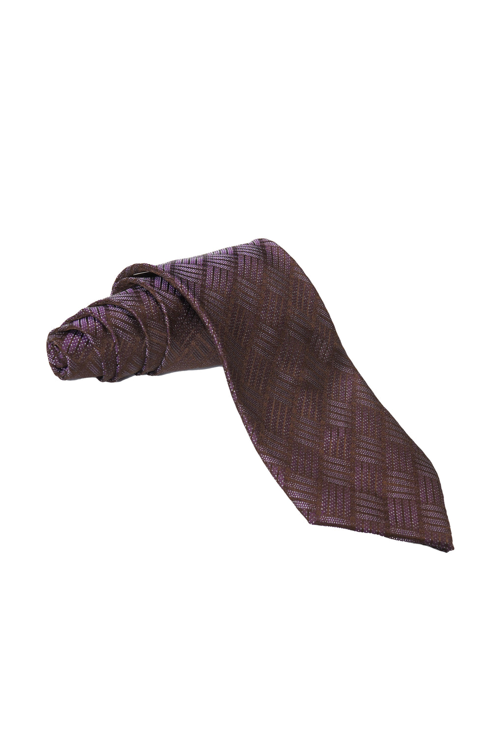 Zilli Basketweave Silk Tie