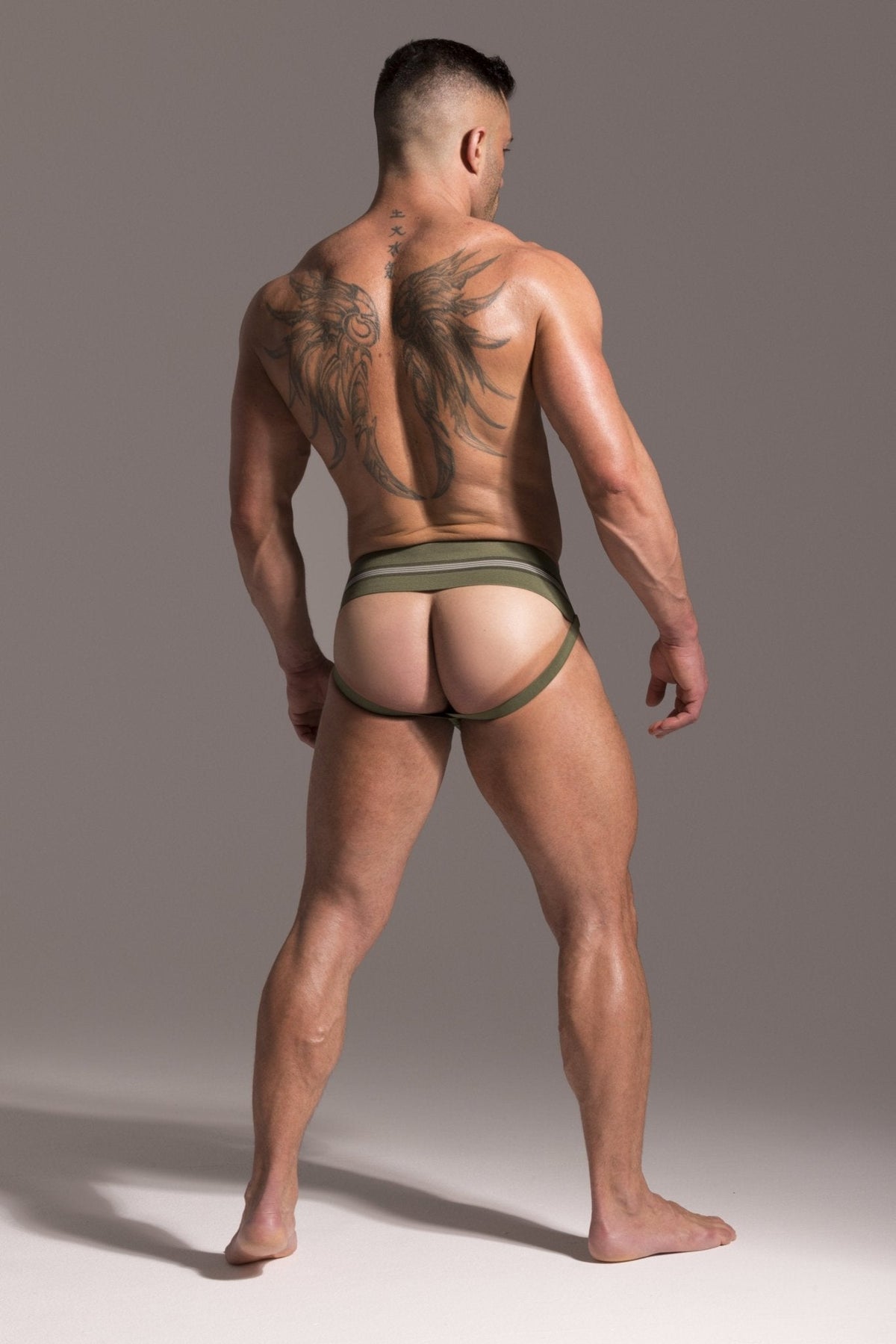 GYM Old School 2.0 Jockstrap with 3" Waistband (1-Pack)